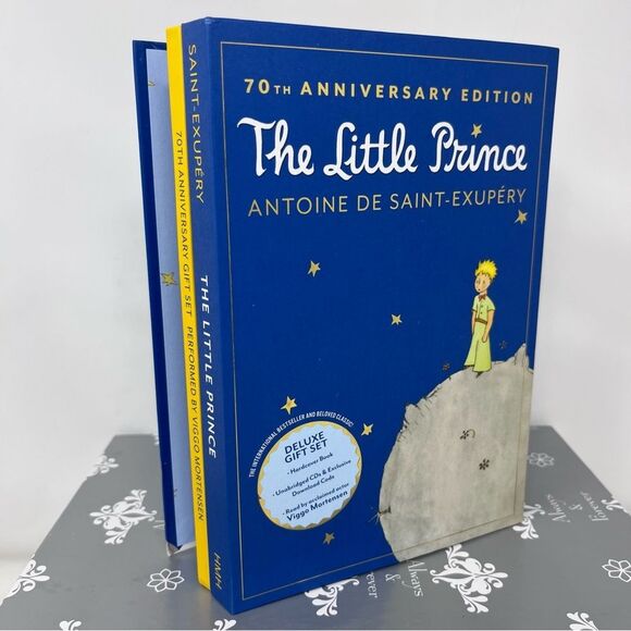 70th Anniversary Edition The Little Prince Hardcover Book & CD’s Deluxe … - Picture 1 of 9